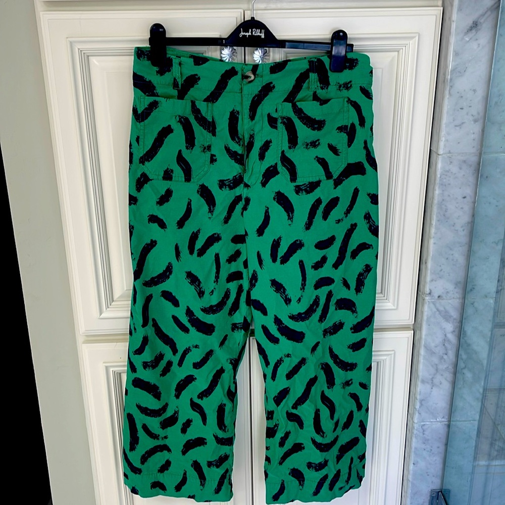 MAEVE BY ANTHROPOLOGIE THE COLETTE CROPPED PANTS SIZE 32